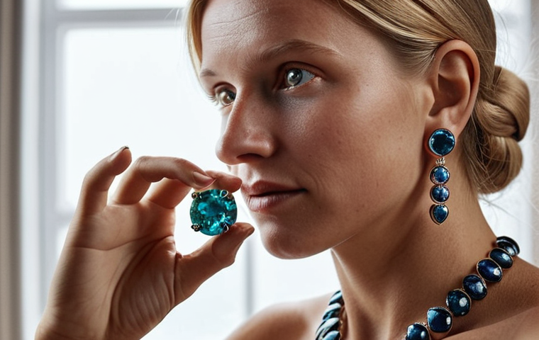 **
A local Swedish jewelry designer passionately explaining her journey to source ethical gemstones, showcasing the challenges and her eventual success. Focus on the authenticity and pride in her work, with ethically sourced gems sparkling in the foreground. The overall feel should be warm and inviting, emphasizing the human connection behind the brand. Capture a real-life moment.
**
