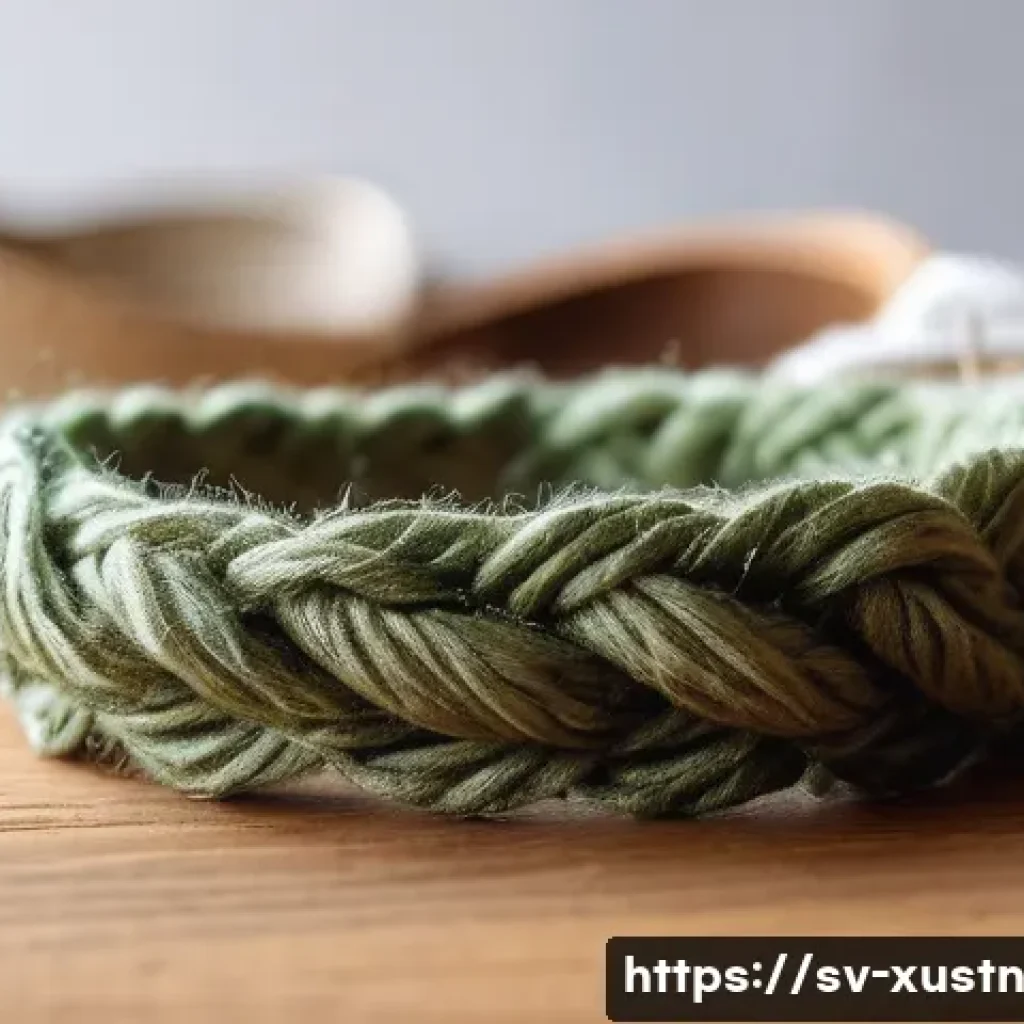 친환경 패션 브랜드와 악세서리의 관계 - A stylish close-up of sustainable accessories made from natural fibers such as organic cotton, hemp,...