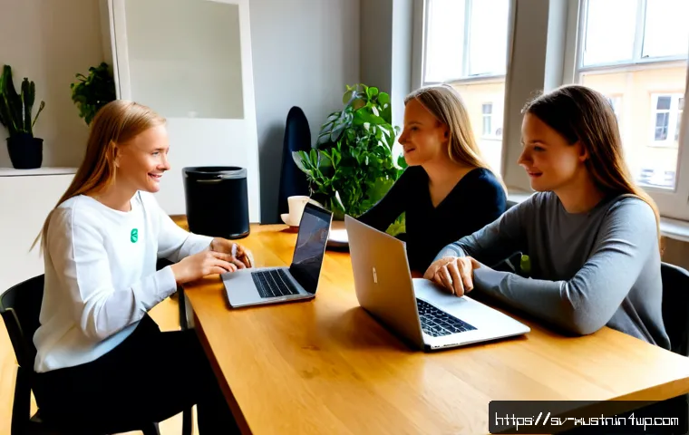 Home 17 지속가능한 악세서리 브랜드의 온라인 커뮤니티 - Photorealistic Scandinavian home workspace in Stockholm, a diverse group of friends joining an onlin...